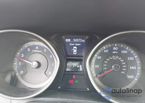 2013 Hyundai Elantra Gt из США, поврежденный, VIN KMHD35LE9DU036521